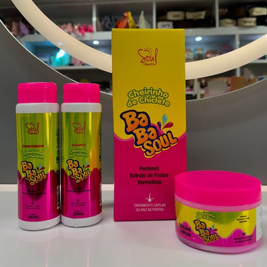 Kit Capilar Cheirinho De Babalu 03 produtos Soul Cosméticos