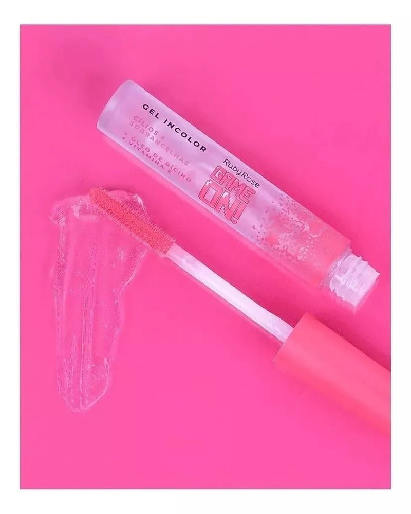 Gel Incolor Para Cílios E Sobrancelhas Game On - Ruby Rose - Prestigio Shop