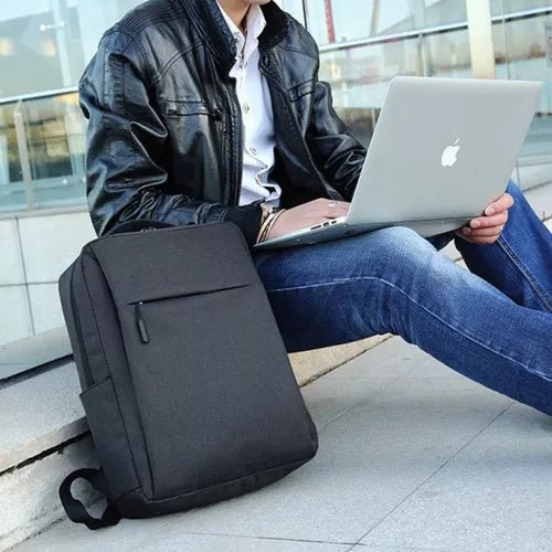 Mochila Masculina Para Notebook Reforçada Bolsa Trabalho Cor Preto - Prestigio Shop