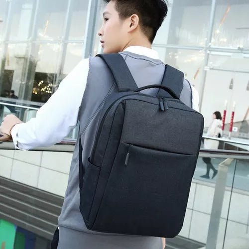 Mochila Masculina Para Notebook Reforçada Bolsa Trabalho Cor Preto - Prestigio Shop