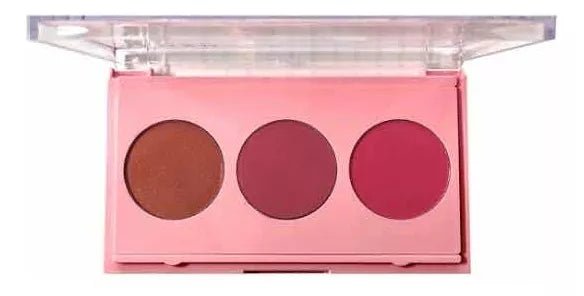 Paleta Trio De Blush Facial Phállebeauty Cor do blush Três Cores - Prestigio Shop