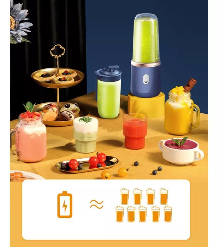 Mini Liquidificador Copo Mixer Elêtrico Batedor Shake Frutas - Prestigio Shop