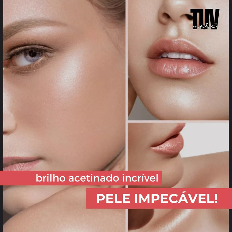 Iluminador Facial Compacto Ruby Rose - 6 Opções Cores Lindas - Prestigio Shop