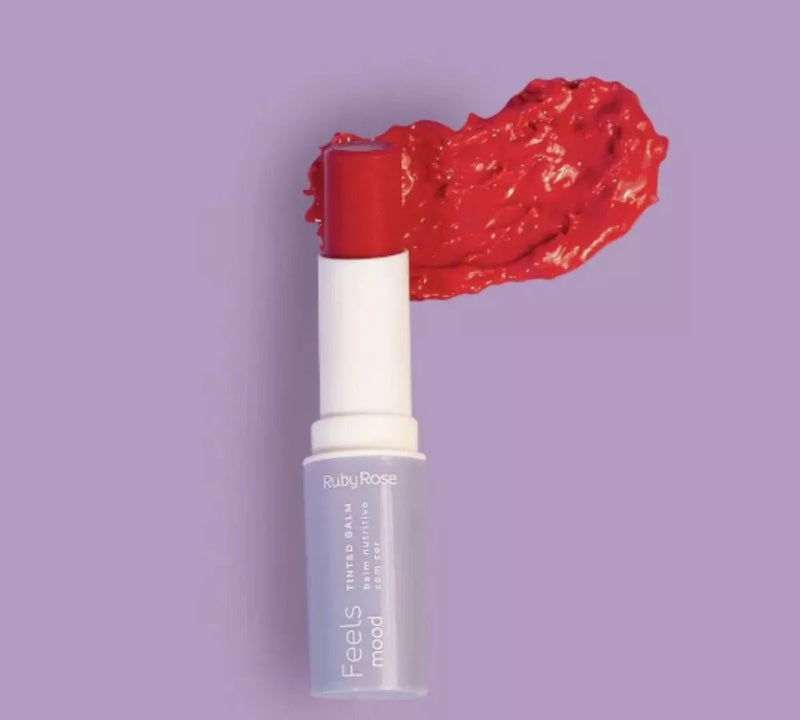 Balm Tint Batom Nutritivo Com Cor Feels Mood Ruby Rose - Prestigio Shop