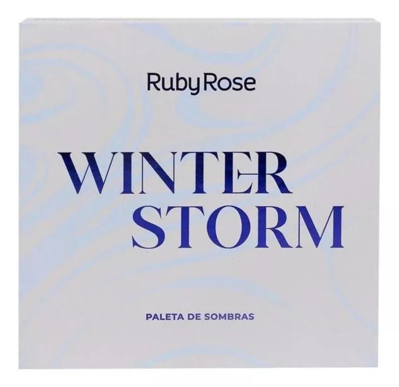 Paleta De Sombras Ruby Rose Winter Storm 3,2g - Prestigio Shop