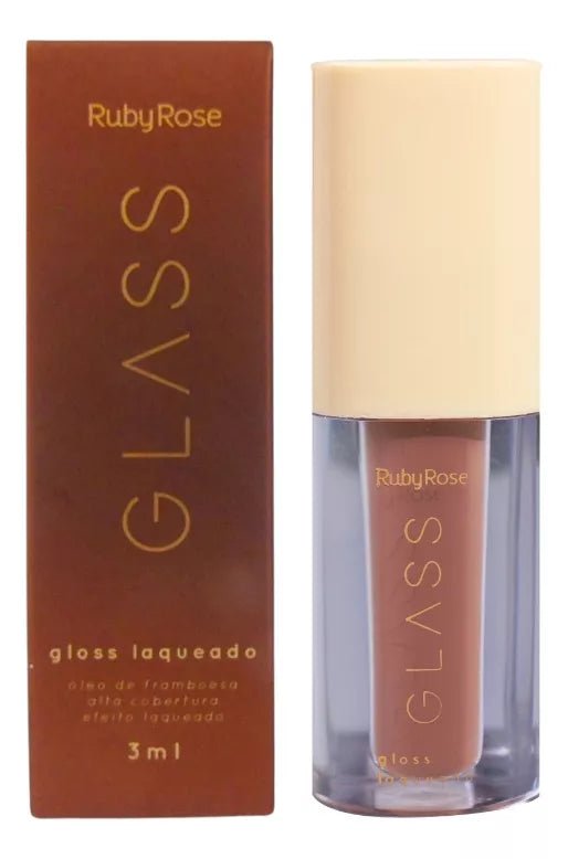 Gloss Efeito Laqueado Glass Ruby Rose Alta Cobertura Brilho - Prestigio Shop