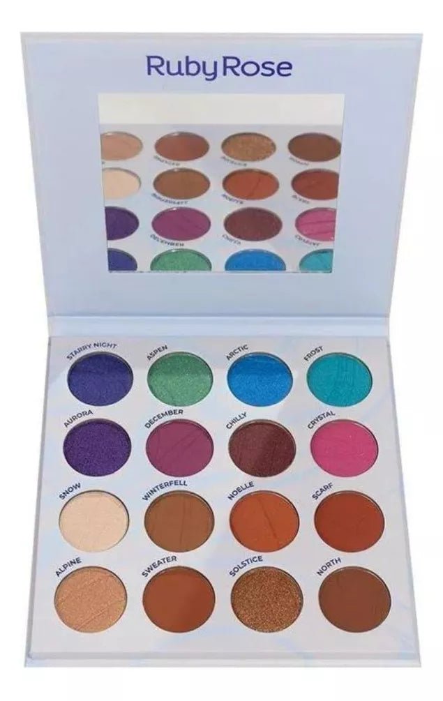 Paleta De Sombras Ruby Rose Winter Storm 3,2g - Prestigio Shop