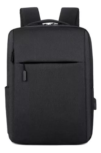 Mochila Masculina Para Notebook Reforçada Bolsa Trabalho Cor Preto - Prestigio Shop