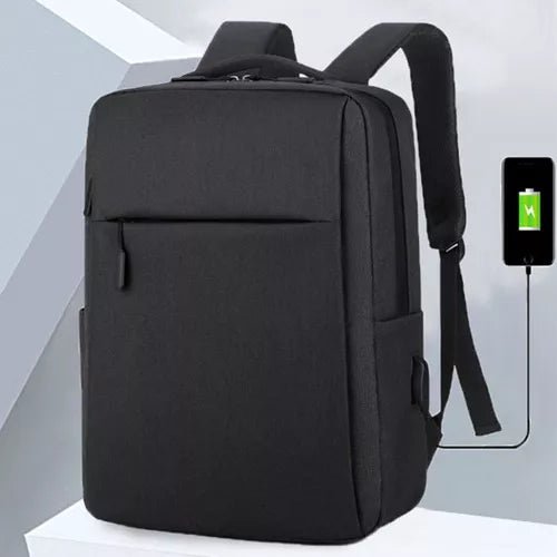Mochila Masculina Para Notebook Reforçada Bolsa Trabalho Cor Preto - Prestigio Shop