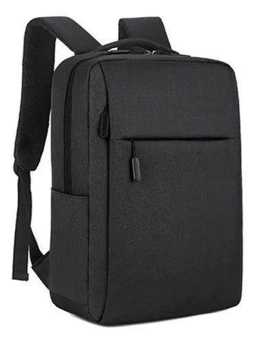 Mochila Masculina Para Notebook Reforçada Bolsa Trabalho Cor Preto - Prestigio Shop