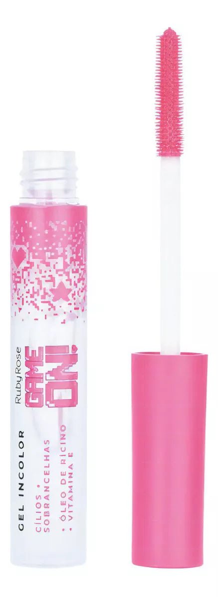 Gel Incolor Para Cílios E Sobrancelhas Game On - Ruby Rose - Prestigio Shop