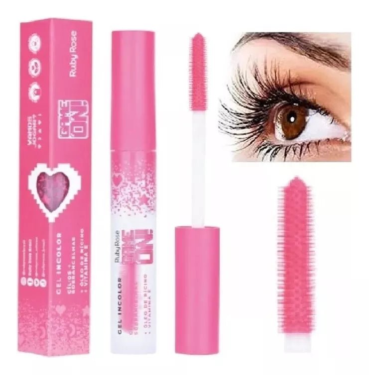 Gel Incolor Para Cílios E Sobrancelhas Game On - Ruby Rose - Prestigio Shop