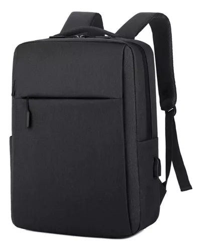 Mochila Masculina Para Notebook Reforçada Bolsa Trabalho Cor Preto - Prestigio Shop