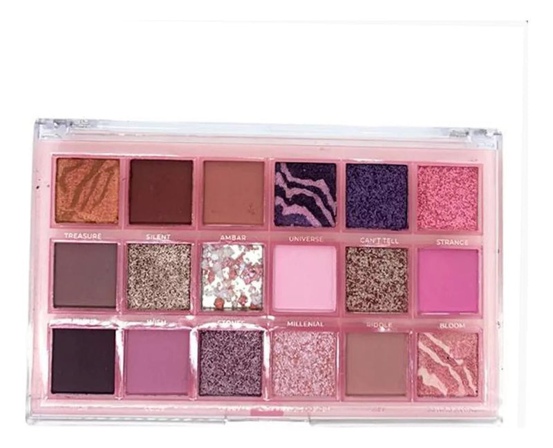Paleta De Sombras Ruby Rose Secret Glow Matte E Cintilante - Prestigio Shop