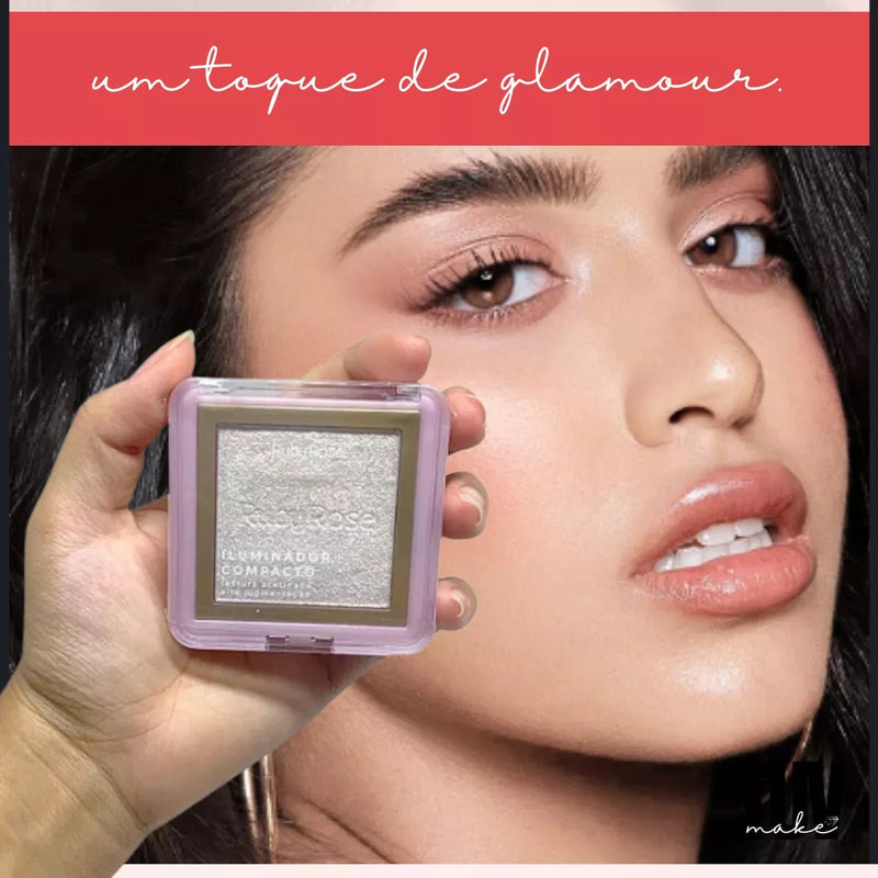Iluminador Facial Compacto Ruby Rose - 6 Opções Cores Lindas - Prestigio Shop