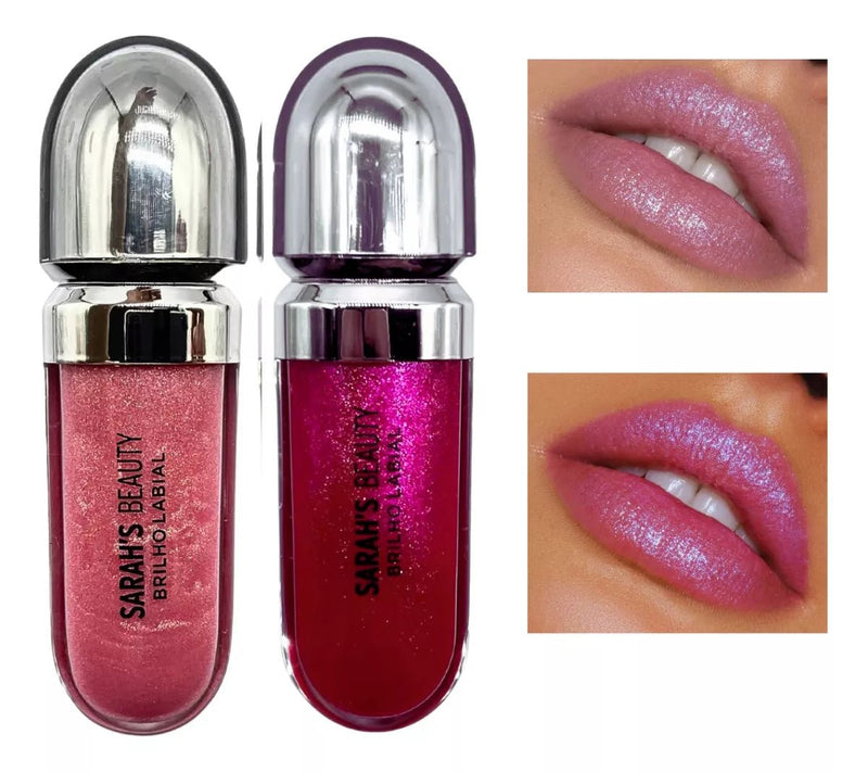 Kit 2 Gloss Labial - Escolha Suas Cores - Sarah's Beauty - Prestigio Shop