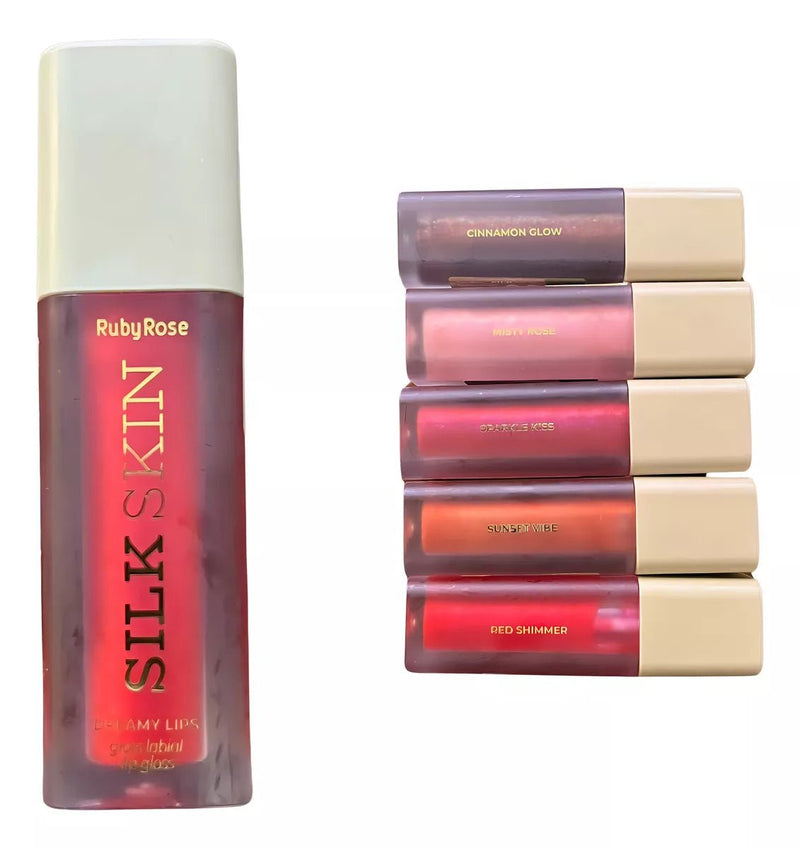 Ruby Rose Silk Skin Dreamy Lips Gloss Acabamento Brilhante - Prestigio Shop