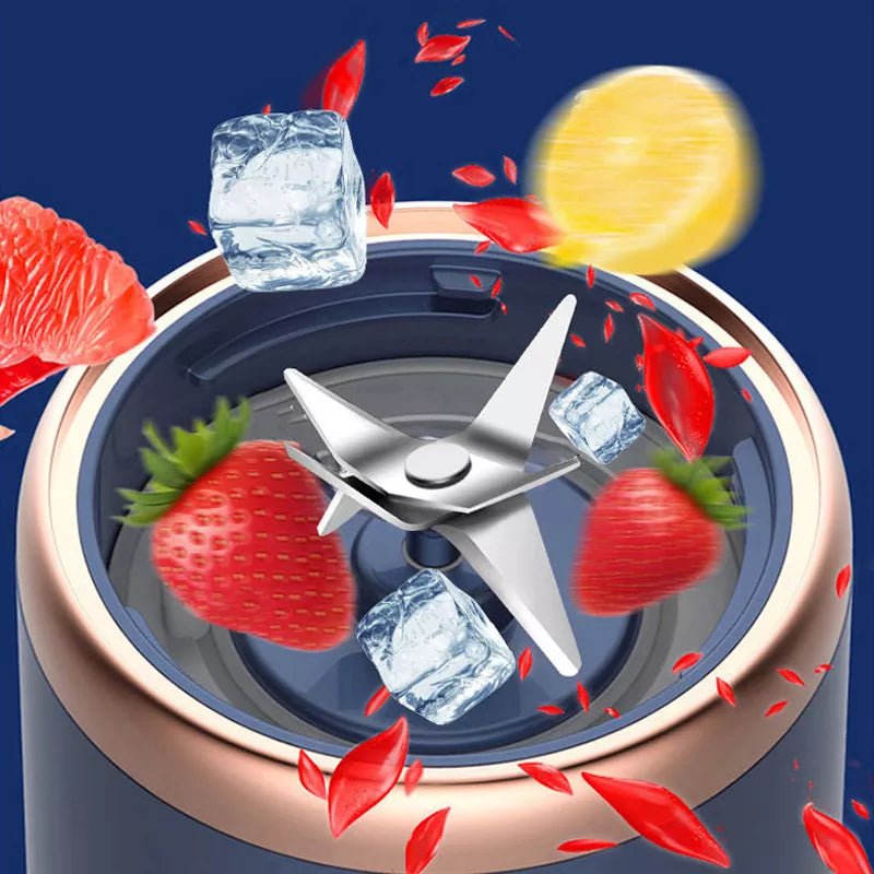 Mini Liquidificador Copo Mixer Elêtrico Batedor Shake Frutas - Prestigio Shop