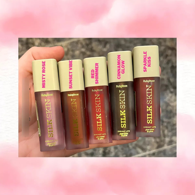Ruby Rose Silk Skin Dreamy Lips Gloss Acabamento Brilhante - Prestigio Shop