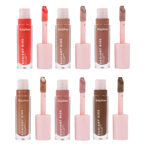 Lip Gloss Labial Radiante Kiss RUBY ROSE