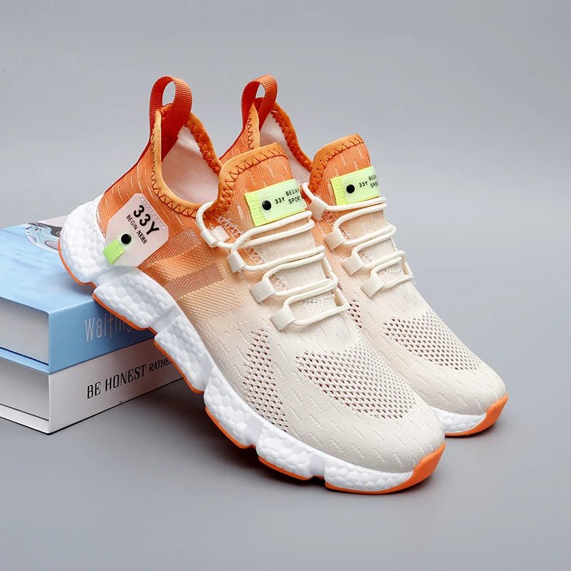 Sapatos masculinos de verão respirável clássico tênis de corrida ao ar livre leve e confortável tênis de luxo sapatos esportivos 46 - Prestigio Shop