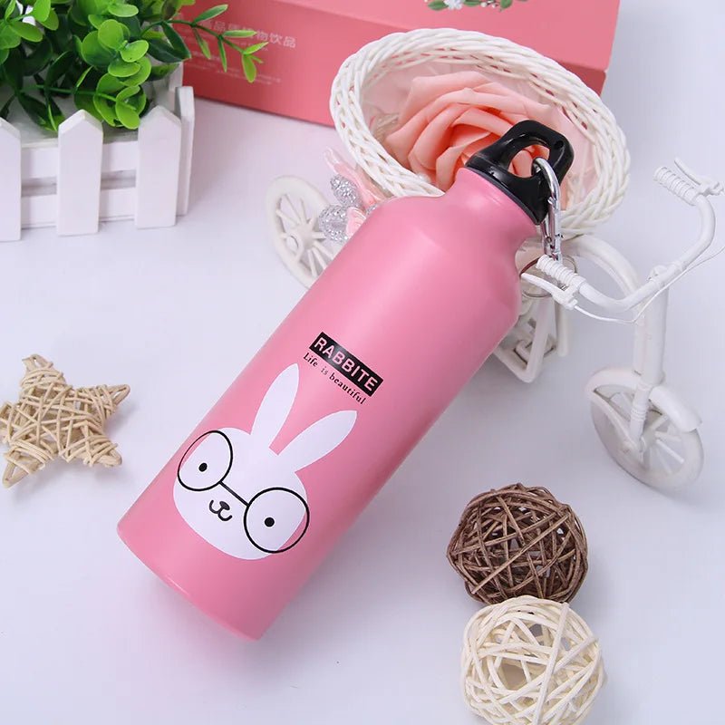 Garrafa de Água em Forma de Animais Adoráveis para Crianças, Criativo, Ao ar livre, Portátil, Esportes, Ciclismo, Acampamento, Caminhadas, Bicicleta, Escola, Presente - Prestigio Shop