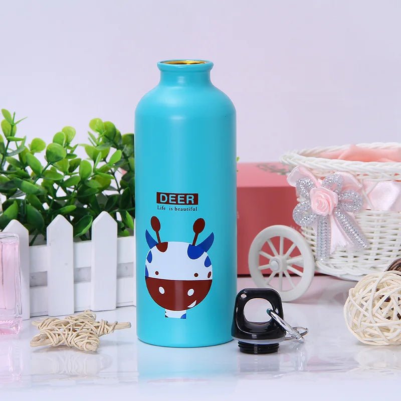 Garrafa de Água em Forma de Animais Adoráveis para Crianças, Criativo, Ao ar livre, Portátil, Esportes, Ciclismo, Acampamento, Caminhadas, Bicicleta, Escola, Presente - Prestigio Shop