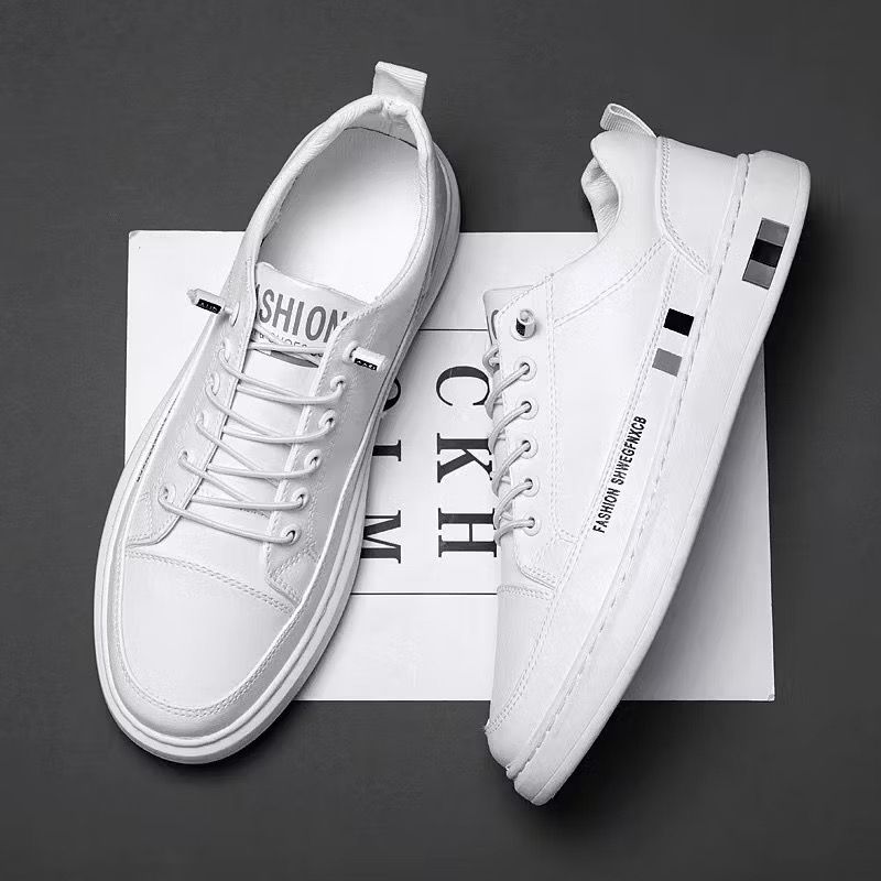 Tenis Masculino Flat-Couro Legitimo