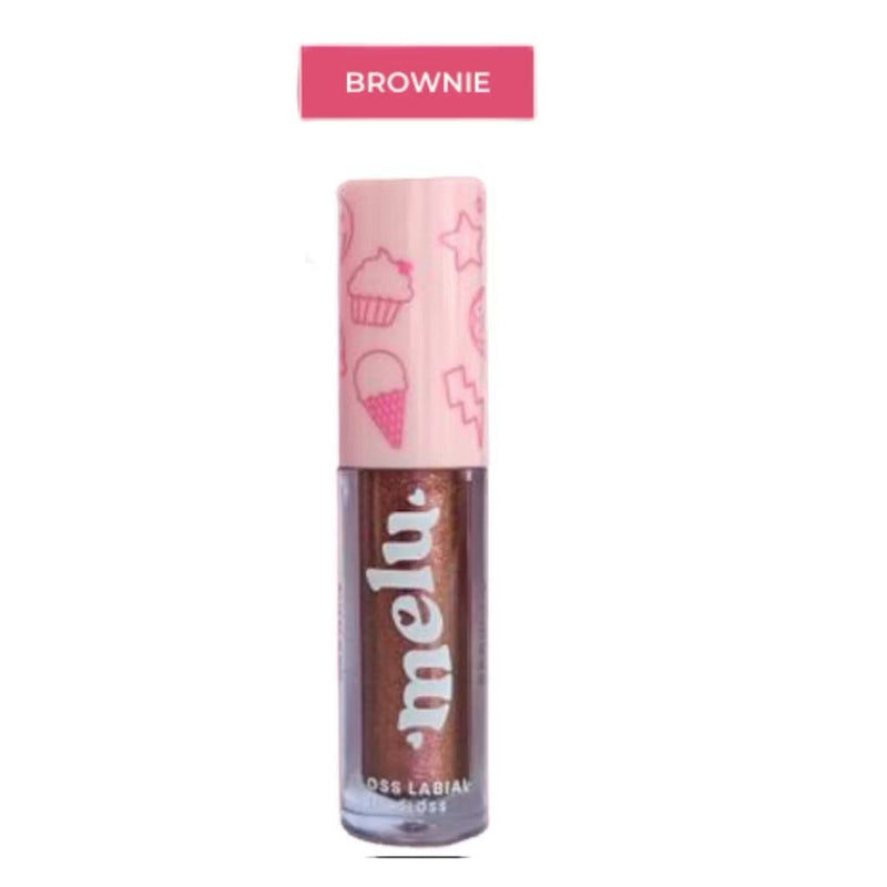 Melu Best Lip Gloss by Ruby Rose - Efeito Glitter, Brilho Intenso e Hidratação para Lábios Perfeitos