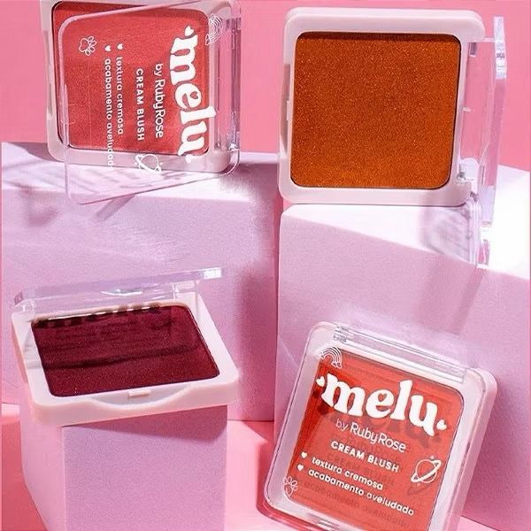 Cream blush textura cremosa aspecto corado acabamento aveludado alta pigmentação 9g - Prestigio Shop