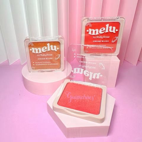 Cream blush textura cremosa aspecto corado acabamento aveludado alta pigmentação 9g - Prestigio Shop