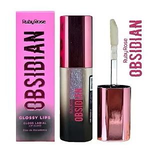 Gloss Labial Glossy Lips Obsidian Ruby Rose - Prestigio Shop