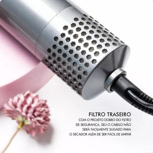 Escova Secador De Cabelo 5 Em 1 Multifuncional Ar Quente - Prestigio Shop