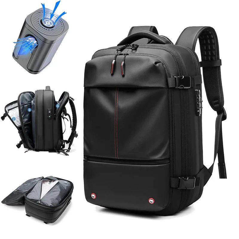 Mochila de Viagem com Cadeado e Compressão a Vácuo Essence Trip - Prestigio Shop