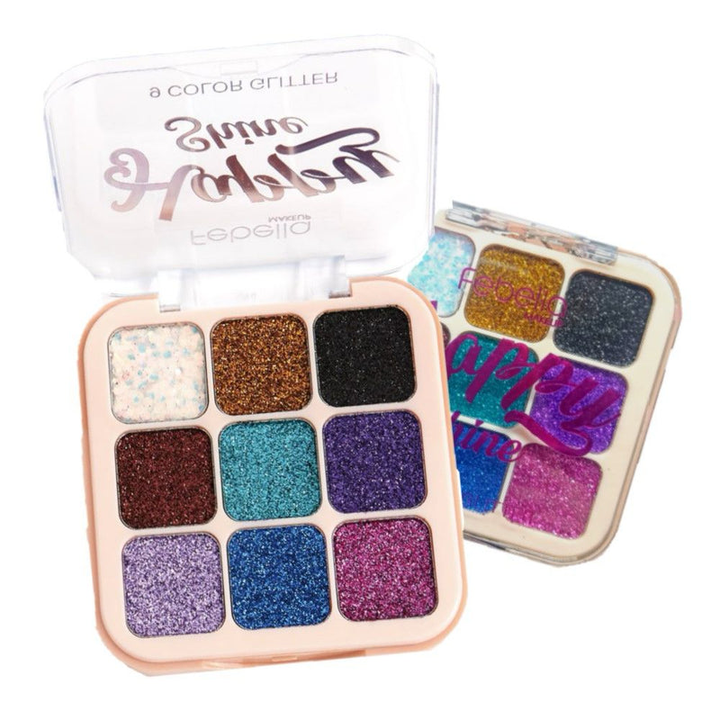 Febella - Paleta de Glitter Happy Shine - Prestigio Shop