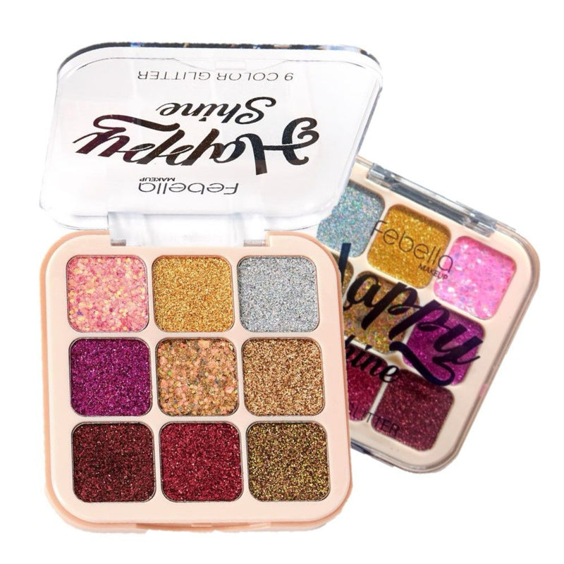 Febella - Paleta de Glitter Happy Shine - Prestigio Shop