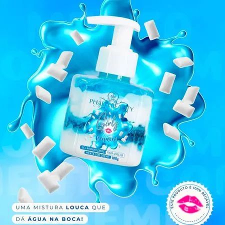 Gel Creme Aromatizante Para Virilha Girl Menta Com Creme Phallebeauty - Prestigio Shop