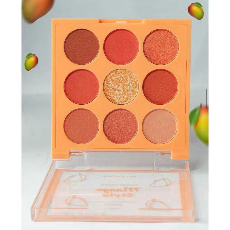 Paleta de Sombras Coleção Tropical - SP COLORS - 9 cores! - Prestigio Shop