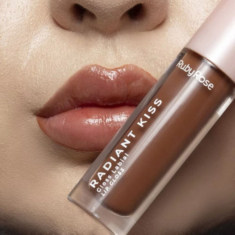Lip Gloss Labial Radiante Kiss RUBY ROSE