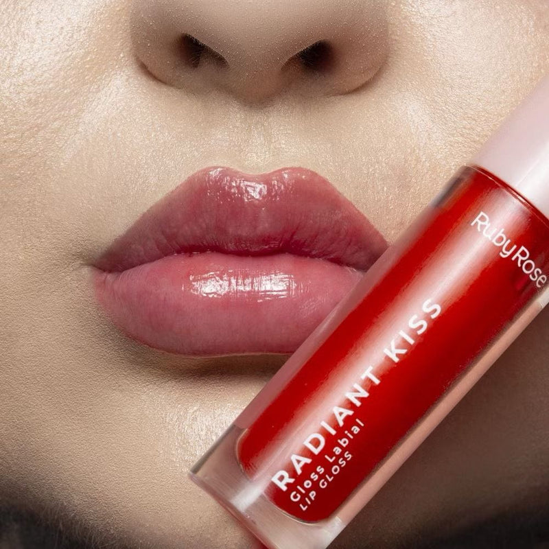 Lip Gloss Labial Radiante Kiss RUBY ROSE