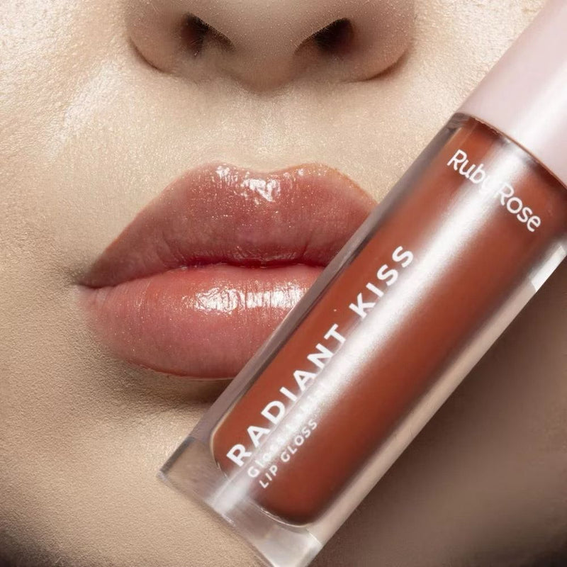 Lip Gloss Labial Radiante Kiss RUBY ROSE