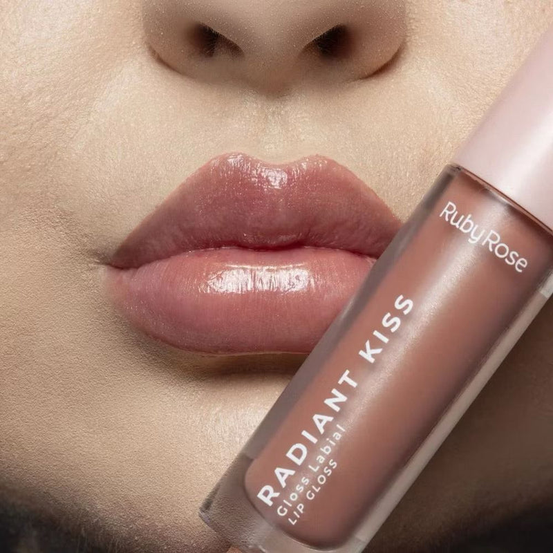 Lip Gloss Labial Radiante Kiss RUBY ROSE