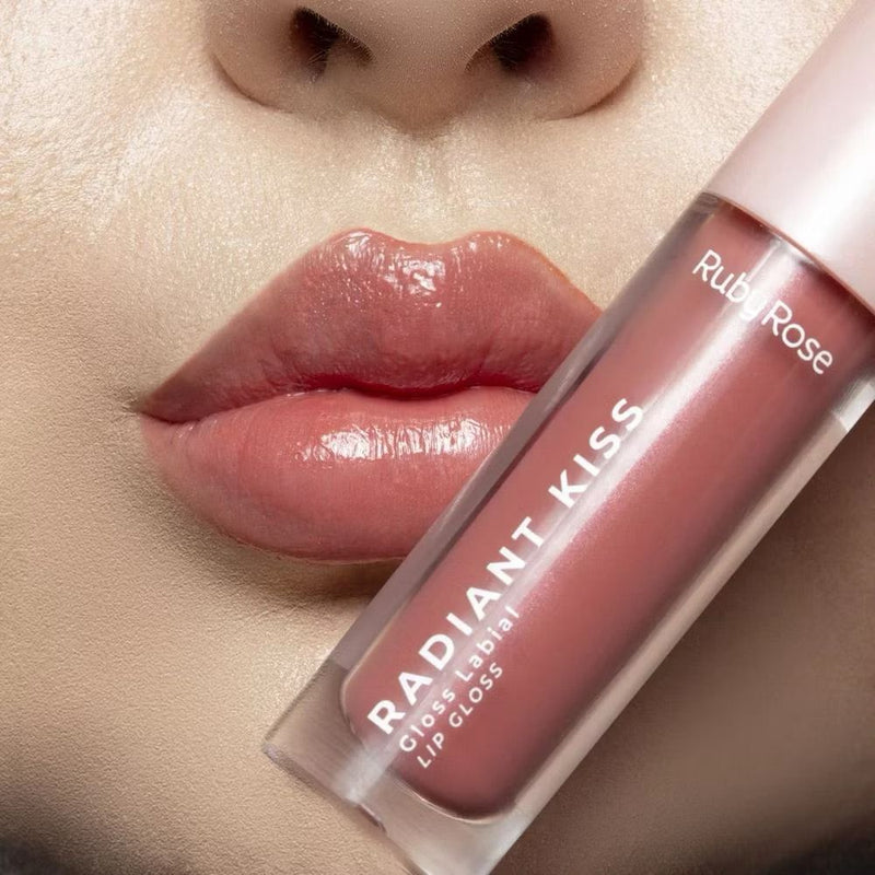 Lip Gloss Labial Radiante Kiss RUBY ROSE
