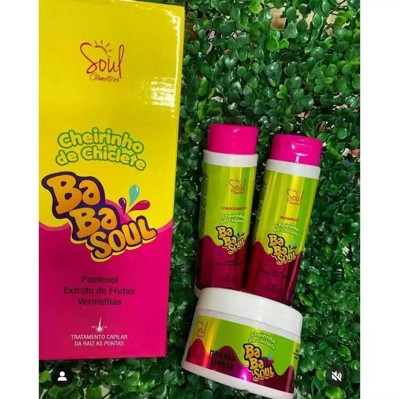 Kit Capilar Cheirinho De Babalu 03 produtos Soul Cosméticos