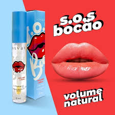Gloss Labial Sos Bocão Com D - Pantenol - Vivai Cor Branco